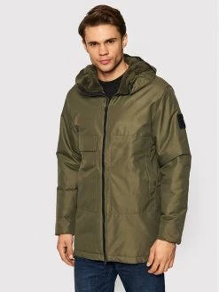 Reebok Parka Outerwear Urban GU5776 Vert Loose Fit