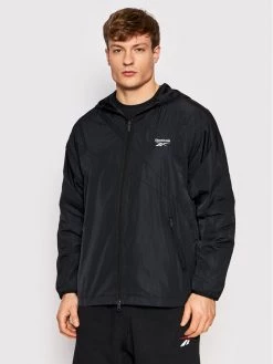 Reebok Veste coupe-vent Windbreaker GV3486 Noir Regular Fit