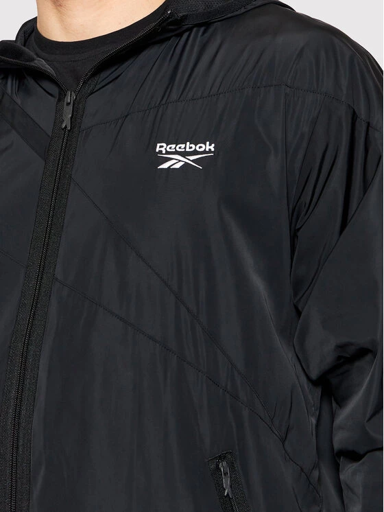 Reebok Veste coupe-vent Windbreaker GV3486 Noir Regular Fit 4 Reebok Veste coupe-vent Windbreaker GV3486 Noir Regular Fit – Image 4