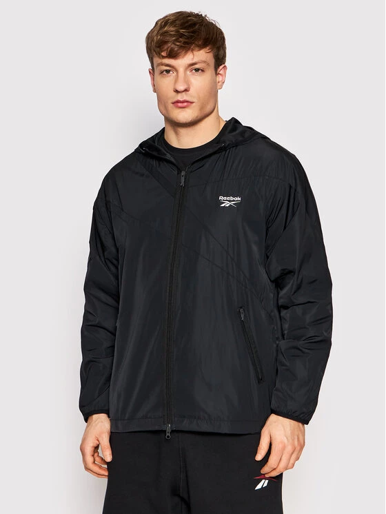 Reebok Veste coupe-vent Windbreaker GV3486 Noir Regular Fit 1 Reebok Veste coupe-vent Windbreaker GV3486 Noir Regular Fit