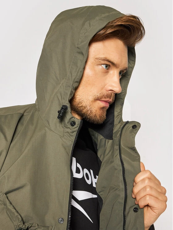 Reebok Veste de mi-saison Classics Camping GS4186 Vert Relaxed Fit 6 Reebok Veste de mi-saison Classics Camping GS4186 Vert Relaxed Fit – Image 6