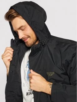 Reebok Veste de mi-saison Classics Camping GV3435 Noir Relaxed Fit -Vestes Soldes Magasin reebok veste de mi saison classics camping gv3435 noir relaxed fit 4