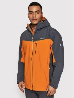 Regatta Veste imperméable Birchdale RMW279 Orange Regular Fit