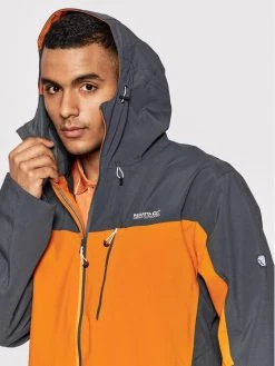Regatta Veste imperméable Birchdale RMW279 Orange Regular Fit -Vestes Soldes Magasin regatta veste impermeable birchdale rmw279 orange regular fit 3