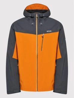 Regatta Veste imperméable Birchdale RMW279 Orange Regular Fit -Vestes Soldes Magasin regatta veste impermeable birchdale rmw279 orange regular fit 4