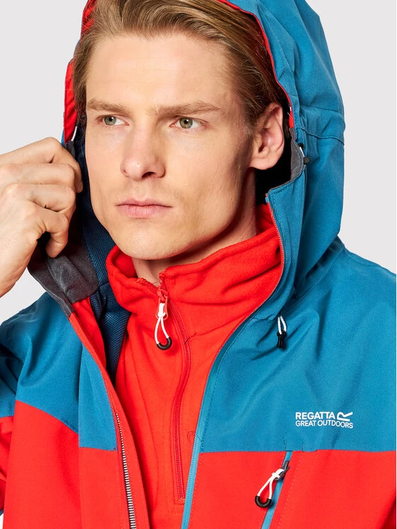 Regatta Veste imperméable Birchdale RMW279 Rouge Regular Fit 4 Regatta Veste imperméable Birchdale RMW279 Rouge Regular Fit – Image 4