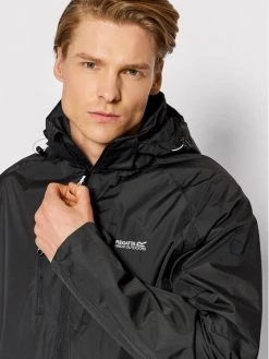 Regatta Veste imperméable Calderdale IV RMW337 Noir Regular Fit -Vestes Soldes Magasin regatta veste impermeable calderdale iv rmw337 noir regular fit 3
