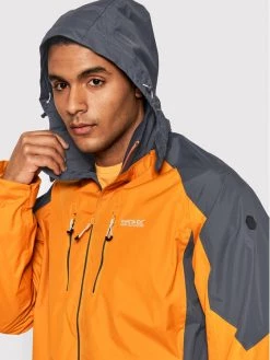 Regatta Veste imperméable Calderdale IV RMW337 Orange Regular Fit -Vestes Soldes Magasin regatta veste impermeable calderdale iv rmw337 orange regular fit 4