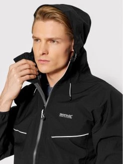 Regatta Veste imperméable Imber VII RMW355 Noir Regular Fit -Vestes Soldes Magasin regatta veste impermeable imber vii rmw355 noir regular fit 3