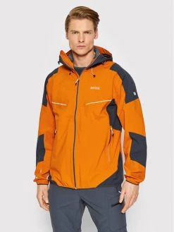 Regatta Veste imperméable Imber VII RMW355 Orange Regular Fit