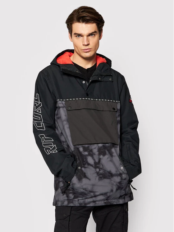 Rip Curl Anorak Primitive SCJCT4 Noir Regular Fit 1 Rip Curl Anorak Primitive SCJCT4 Noir Regular Fit