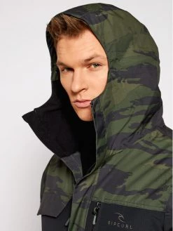 Rip Curl Veste de snowboard Twister SCJEA4 Vert Regular Fit -Vestes Soldes Magasin rip curl veste de snowboard twister scjea4 vert regular fit 3