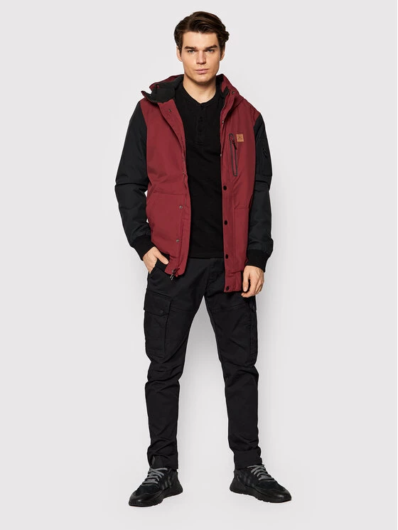 Rip Curl Veste d'hiver Traction SCJEB4 Bordeaux Regular Fit 2 Rip Curl Veste d'hiver Traction SCJEB4 Bordeaux Regular Fit – Image 2