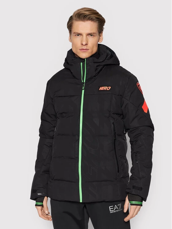 Rossignol Veste de ski Hero Depart RLKMJ04 Noir Classic Fit 1 Rossignol Veste de ski Hero Depart RLKMJ04 Noir Classic Fit