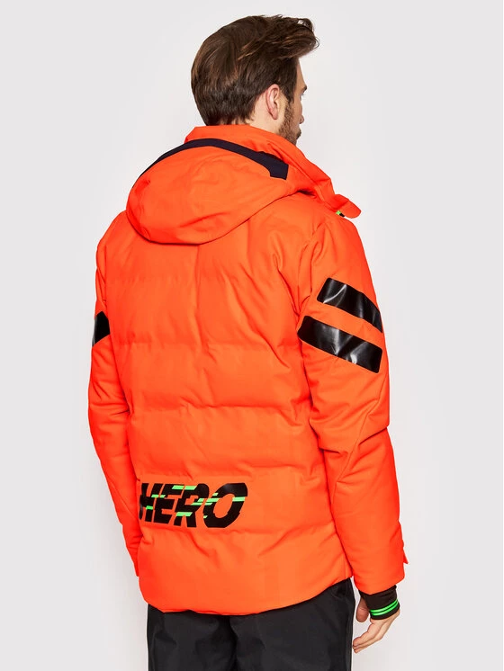 Rossignol Veste de ski Hero Depart RLKMJ04 Orange Classic Fit 3 Rossignol Veste de ski Hero Depart RLKMJ04 Orange Classic Fit – Image 3