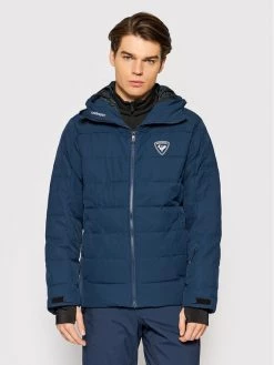 Rossignol Veste de ski Rapide RLKMJ14 Bleu marine Classic Fit
