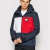 Rossignol Veste de ski TOMMY HILFIGER Flag Quilted RLJMJ68 Bleu marine Regular Fit
