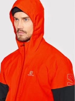 Salomon Veste outdoor Outline LC1703500 Rouge Regular Fit -Vestes Soldes Magasin salomon veste outdoor outline lc1703500 rouge regular fit 3