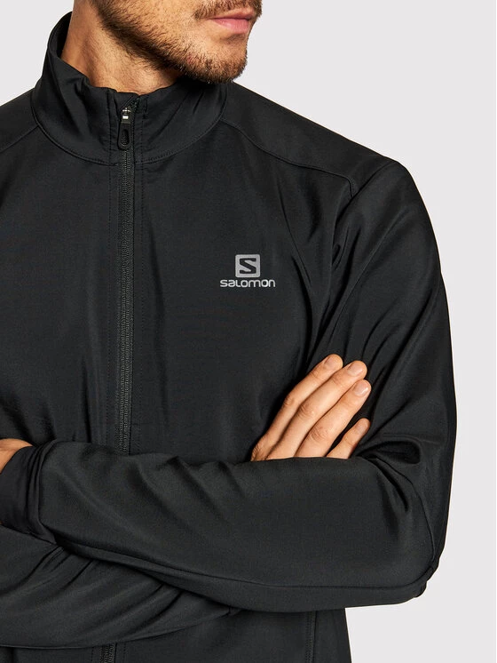 Salomon Veste softshell Agile LC1370600 Noir Active Fit 4 Salomon Veste softshell Agile LC1370600 Noir Active Fit – Image 4