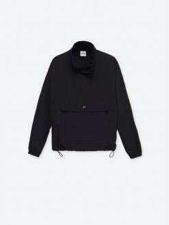 Sprandi Anorak SP22-KUM100 Noir Regular Fit -Vestes Soldes Magasin sprandi anorak sp22 kum100 noir regular fit 4