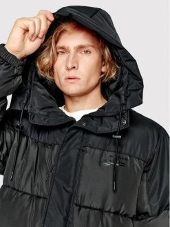 Sprandi Doudoune SP22-KUM511 Noir Regular Fit -Vestes Soldes Magasin sprandi doudoune sp22 kum511 noir regular fit 3