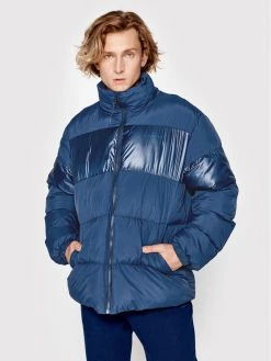 Sprandi Doudoune SP22-KUM530 Bleu marine Regular Fit