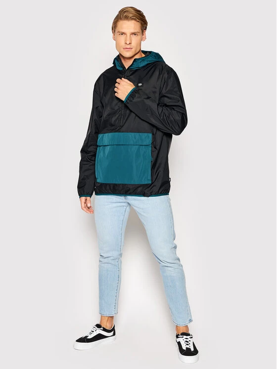 Vans Anorak Lawrence VN0A7S8P Noir Regular Fit 2 Vans Anorak Lawrence VN0A7S8P Noir Regular Fit – Image 2