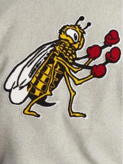 Vans Blouson bomber Checkerboard Research VN0A7S92 Gris Regular Fit -Vestes Soldes Magasin vans blouson bomber checkerboard research vn0a7s92 gris regular fit 4