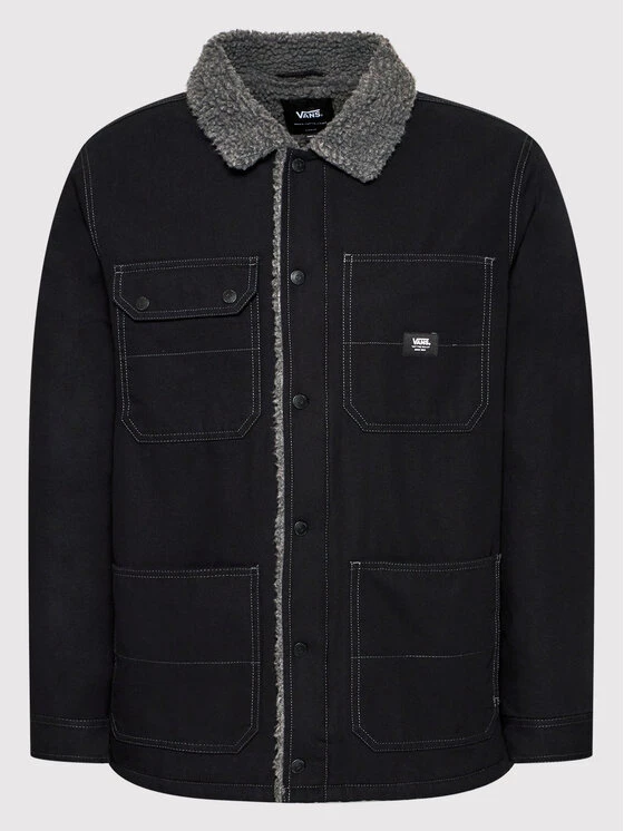 Vans Veste de mi-saison Drill Chore VN0A5KLK Noir Regular Fit 6 Vans Veste de mi-saison Drill Chore VN0A5KLK Noir Regular Fit – Image 6