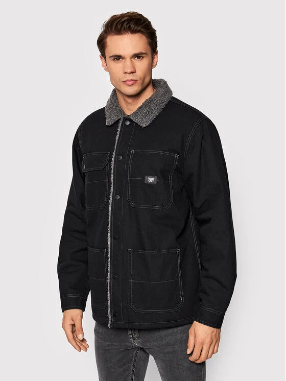 Vans Veste de mi-saison Drill Chore VN0A5KLK Noir Regular Fit 1 Vans Veste de mi-saison Drill Chore VN0A5KLK Noir Regular Fit