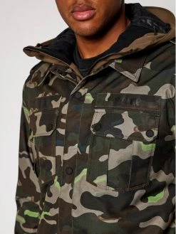 Volcom Veste de snowboard Creedle2Stone G0652107 Vert Drop Tail Fit -Vestes Soldes Magasin volcom veste de snowboard creedle2stone g0652107 vert drop tail fit 3